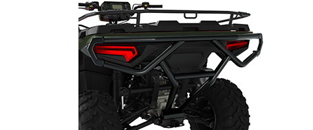Steel Rear Brushguard