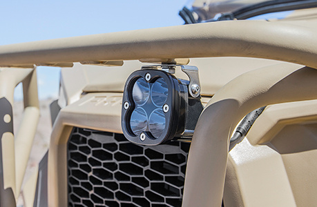 ir light accessory for the mrzr diesel tactical vehicle
