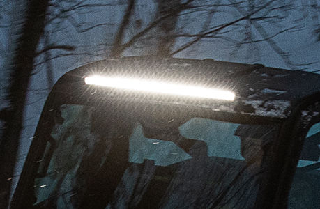 a ranger 1000 equipped with lighting accessories