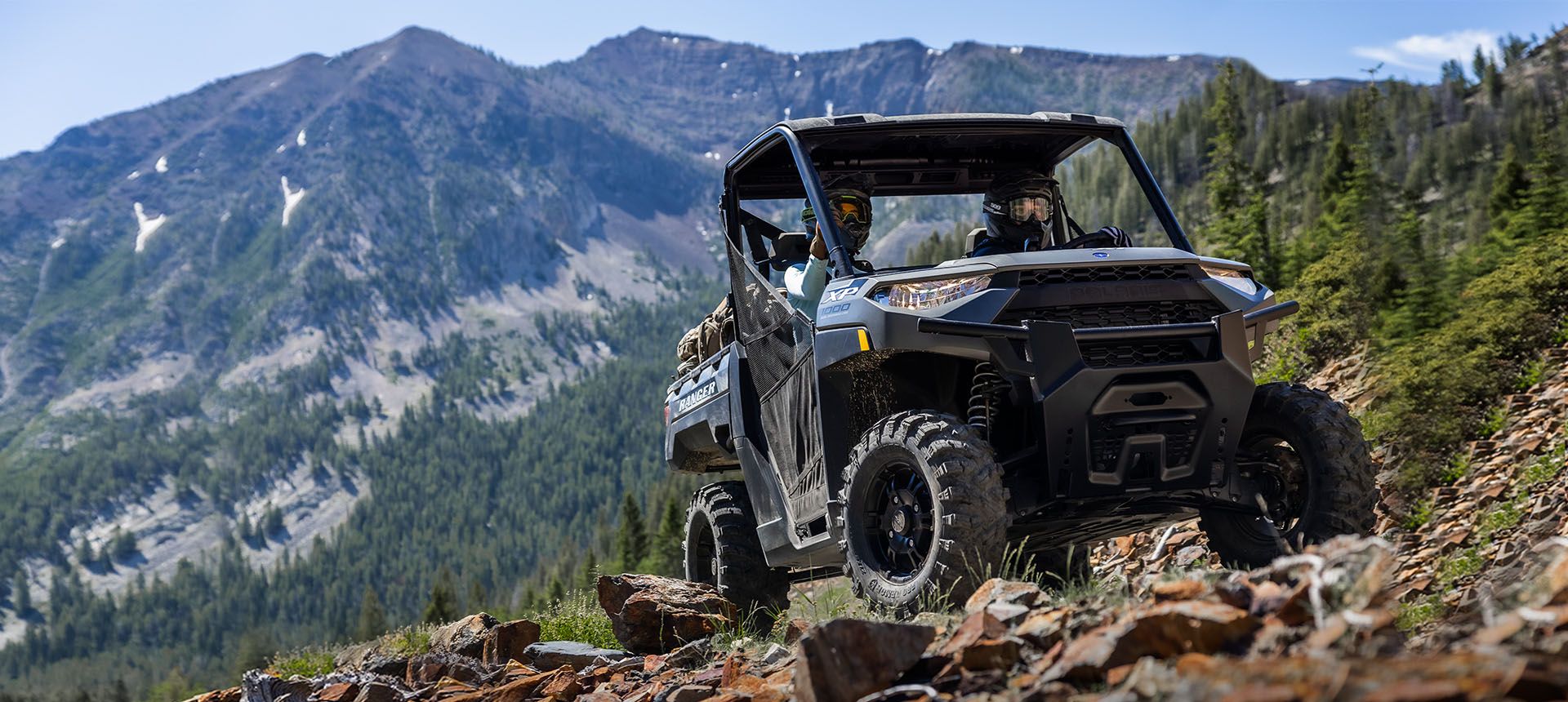 ranger xp 1000 riding on the mountains