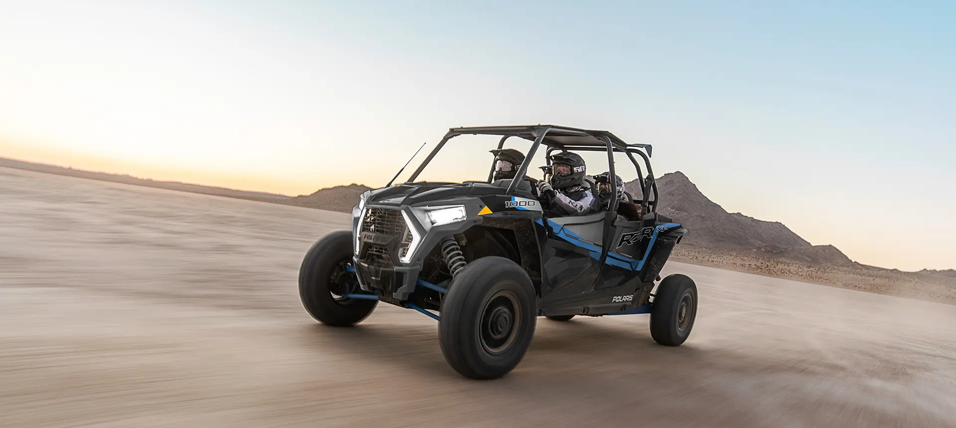 RZR XP 4 1000 riding in the desert