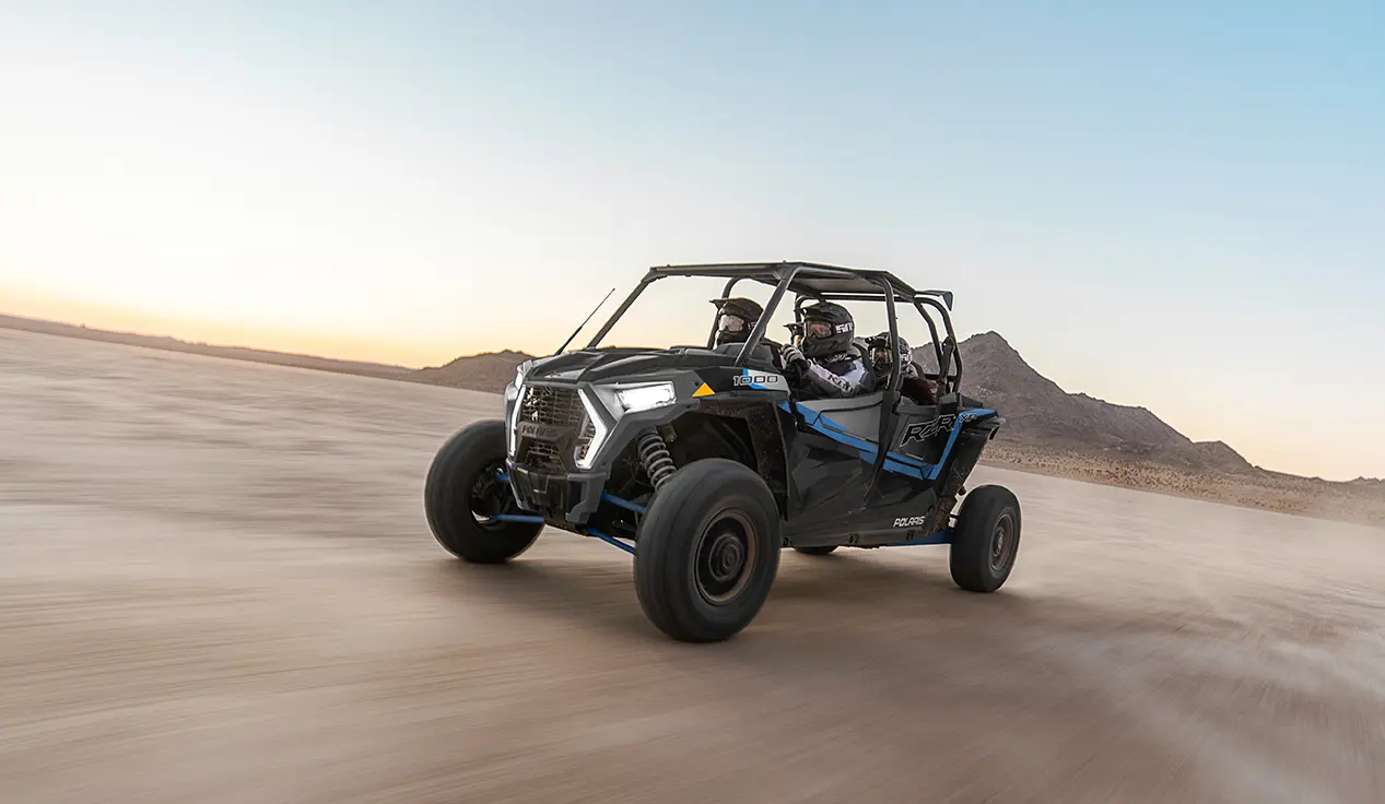 RZR XP 4 1000 riding in the desert