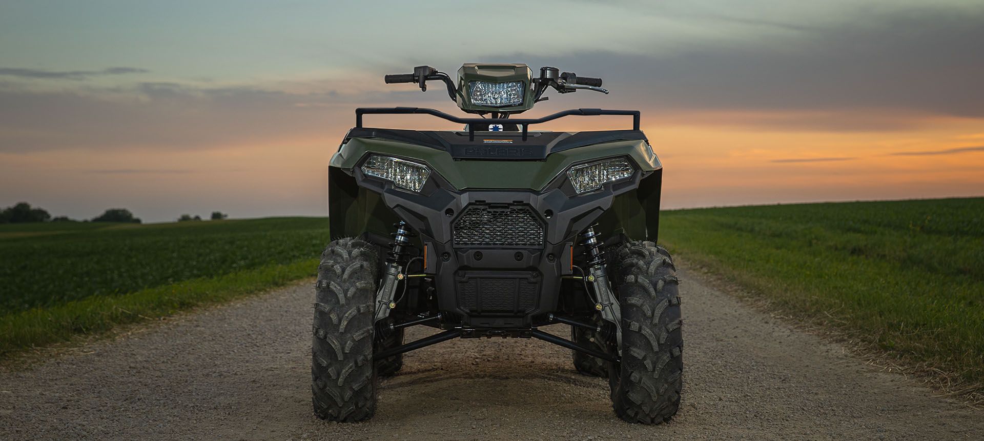 Sportsman 570 on a trail
