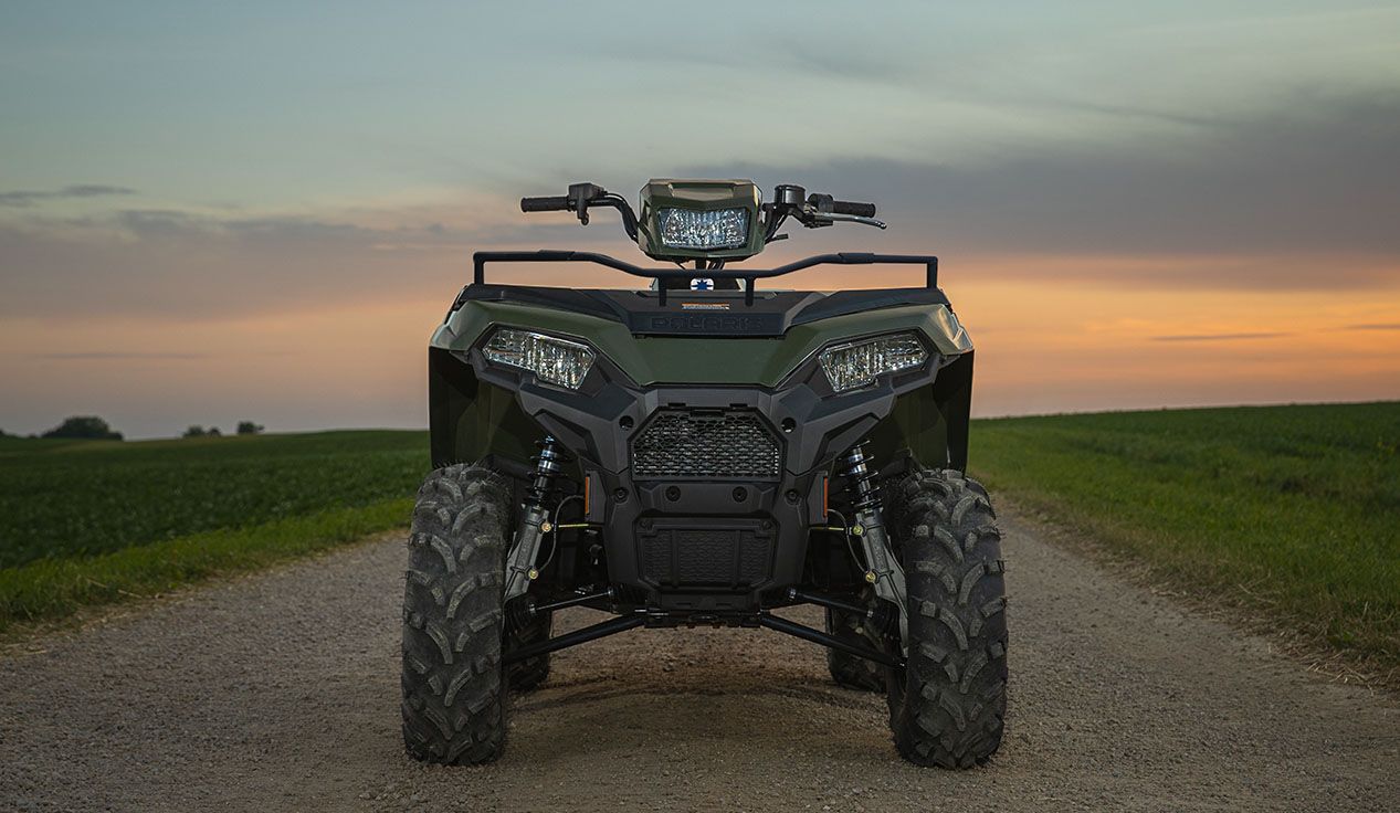 Sportsman 570 on a trail