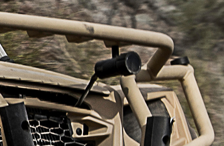 ir light accessory for the sportsman mv850 tactical atv