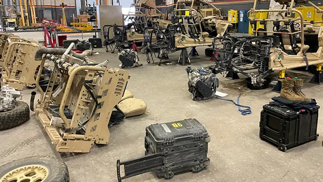 Parts of Military Vehicles