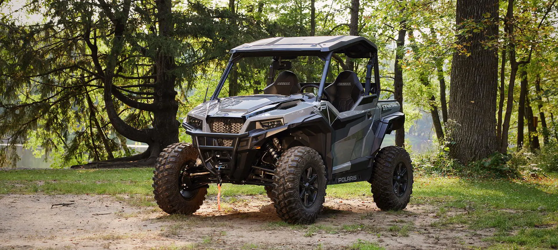 polaris general with a terrain and wildlife management package