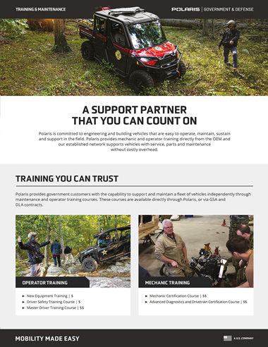 Polaris Pro XD Accessories Brochure