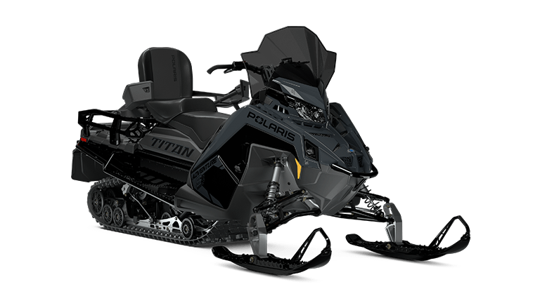 Polaris TITAN widetrack snowmobile for Government uses.