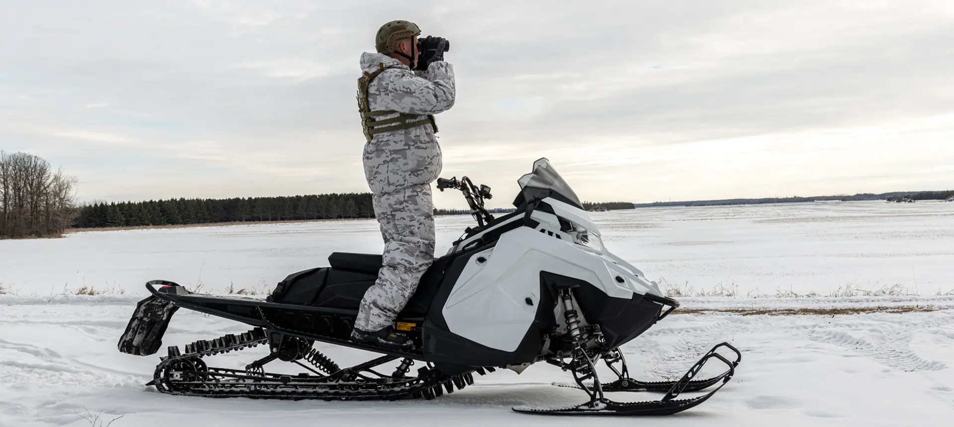 Polaris Military TITAN & RMK Snowmobiles | Polaris Government & Defense