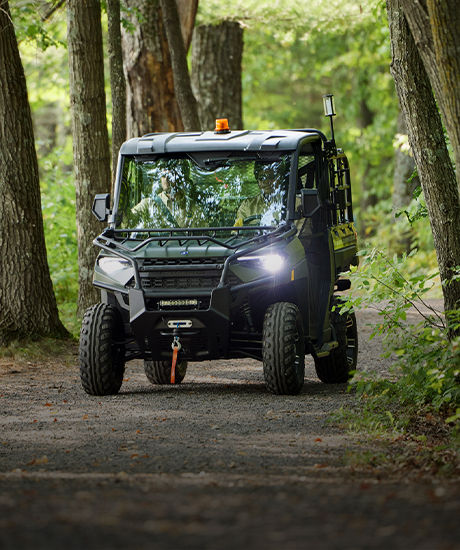 Polaris RANGER being used for Transportation purposes.