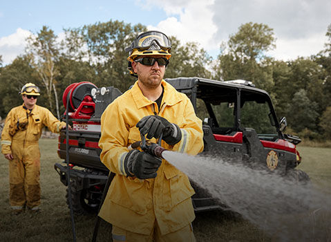 Explore Polaris Fire & Rescue application options.