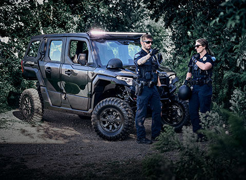 Explore Polaris Law Enforcement application options.