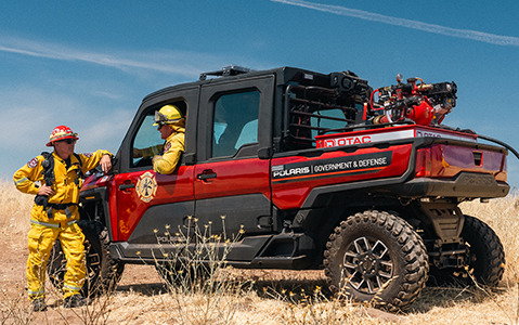 Pic of Ranger with full fire suppression kit