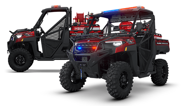Fire And Rescue Dually Fire & Rescue SxS and UTV Vehicles | Polaris Government & Defense