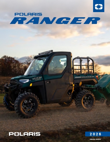2026 Polaris RANGER Accessories, Maintenance & Apparel Catalog.