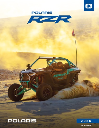 2026 Polaris RZR Accessories, Maintenance & Apparel Catalog.