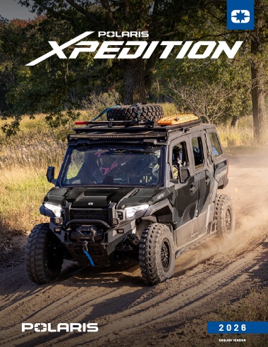 2026 Polaris XPEDITION Accessories, Maintenance & Apparel Catalog.