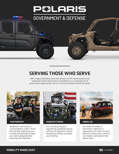 Polaris Government and Defense Portfolio.