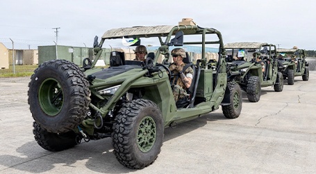 U.S. Marine Corps Issues New, Sole-Source Contract to Polaris Government and Defense for MRZR Alpha Ultra-Light Tactical Vehicles (ULTVs)