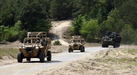 Belgium Places First Order of Polaris MRZR D Tactical Off-Road Vehicles Through NATO Contract