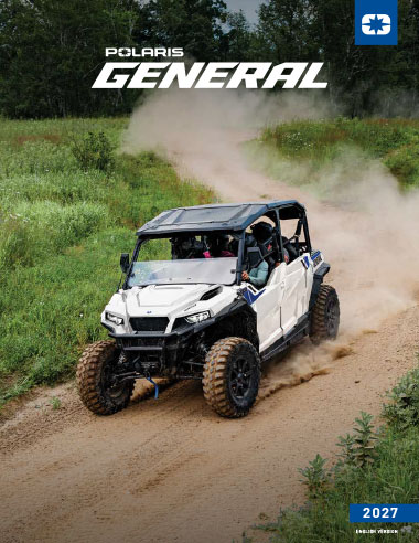 2027 Polaris GENERAL Accessories, Maintenance & Apparel Catalog.