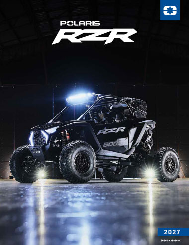 2027 Polaris RZR Accessories, Maintenance & Apparel Catalog.