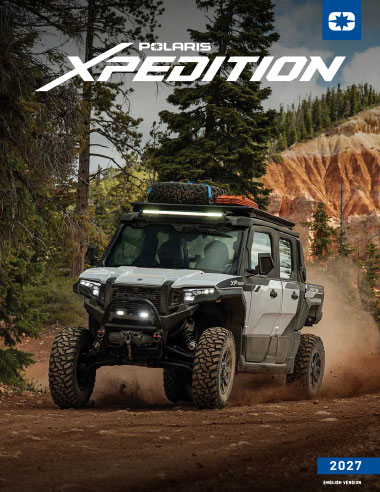 2027 Polaris XPEDITION Accessories, Maintenance & Apparel Catalog.
