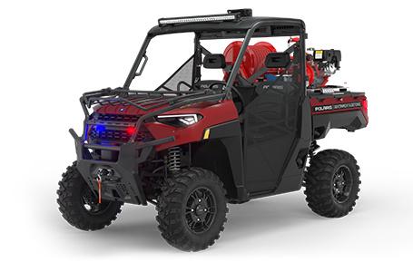 Polaris ranger xp 1000 eps with the basic firefighting package installed