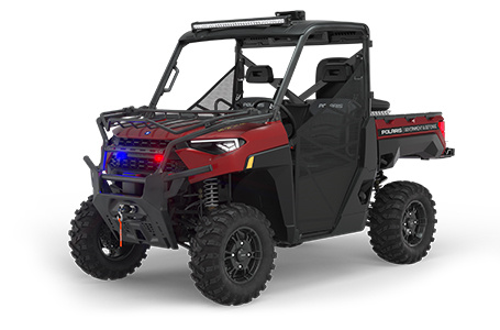 Polaris ranger xp 1000 eps with the basic rescue package installed