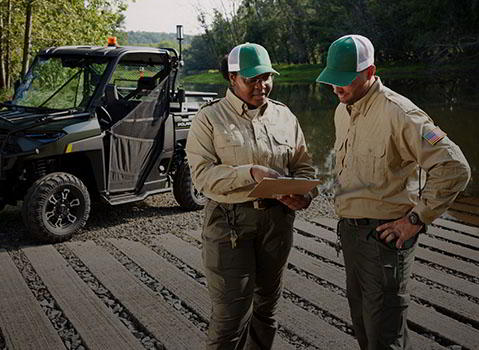 Explore Polaris Terrain & Wildlife Management application options.