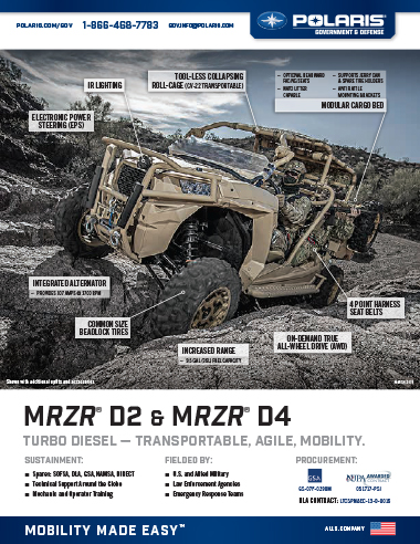 MRZR Diesel brochure