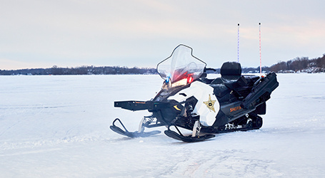 Government Snowmobile