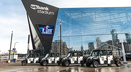 Polaris Vehicles Enhance Nfl Game Day Security Polaris Government Defense