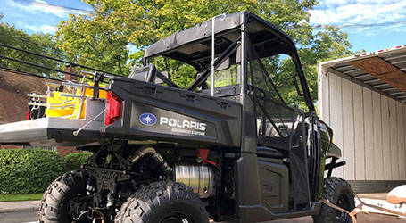 Pic of department's vehicle
