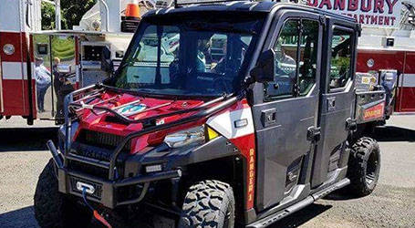 Pic of the department's vehicle