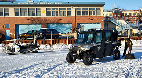 Hennepin County Sheriff’s Office Water Patrol Traverses Treacherous Terrain with Polaris Vehicles
