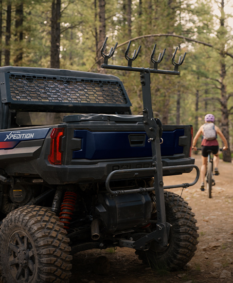 Explore Polaris vehicles for adventure.