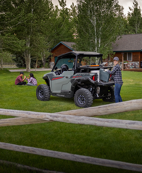 Explore Polaris vehicles for property maintenance.