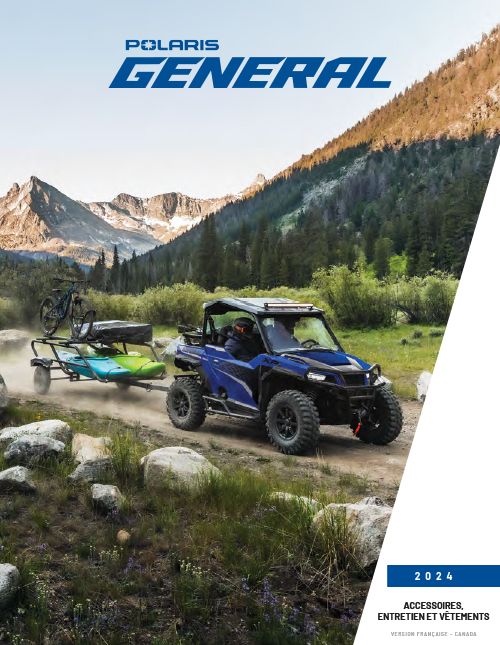 2024 GENERAL Accessories, Maintenance & Apparel Catalog