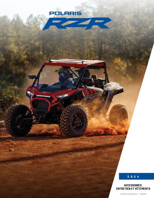 2024 RZR Accessories, Maintenance & Apparel Catalog