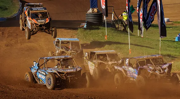 Side profile of a 2025 Polaris RZR Pro XP side-by-side.