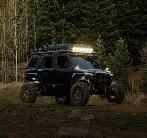 Explore Van Life Polaris XPEDITION Build with Quin Schrock.