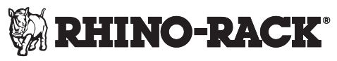 Logotipo de soluciones de almacenamiento Rhino-Rack®.