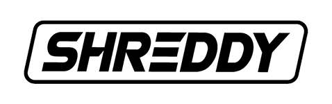 Shreddy Apparel & Gear logo.