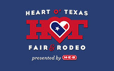 Heart O' Texas Fair and Rodeo Event logo.