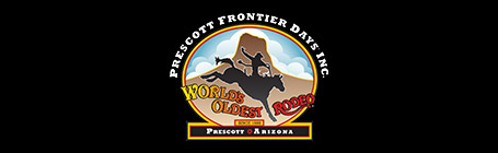 Prescott Frontier Days rodeo event logo.