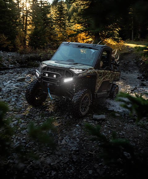 Explore UTVs, Side-by-Sides, & ATVs for Hunting.