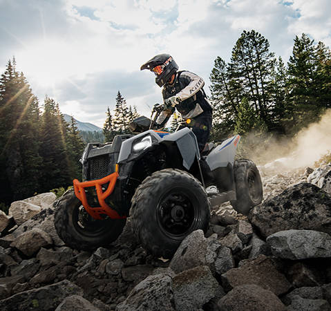 View 2026 Polaris Scrambler 850 models.