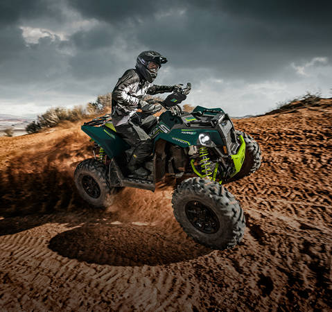 View 2026 Polaris Scrambler XP 1000 S models.